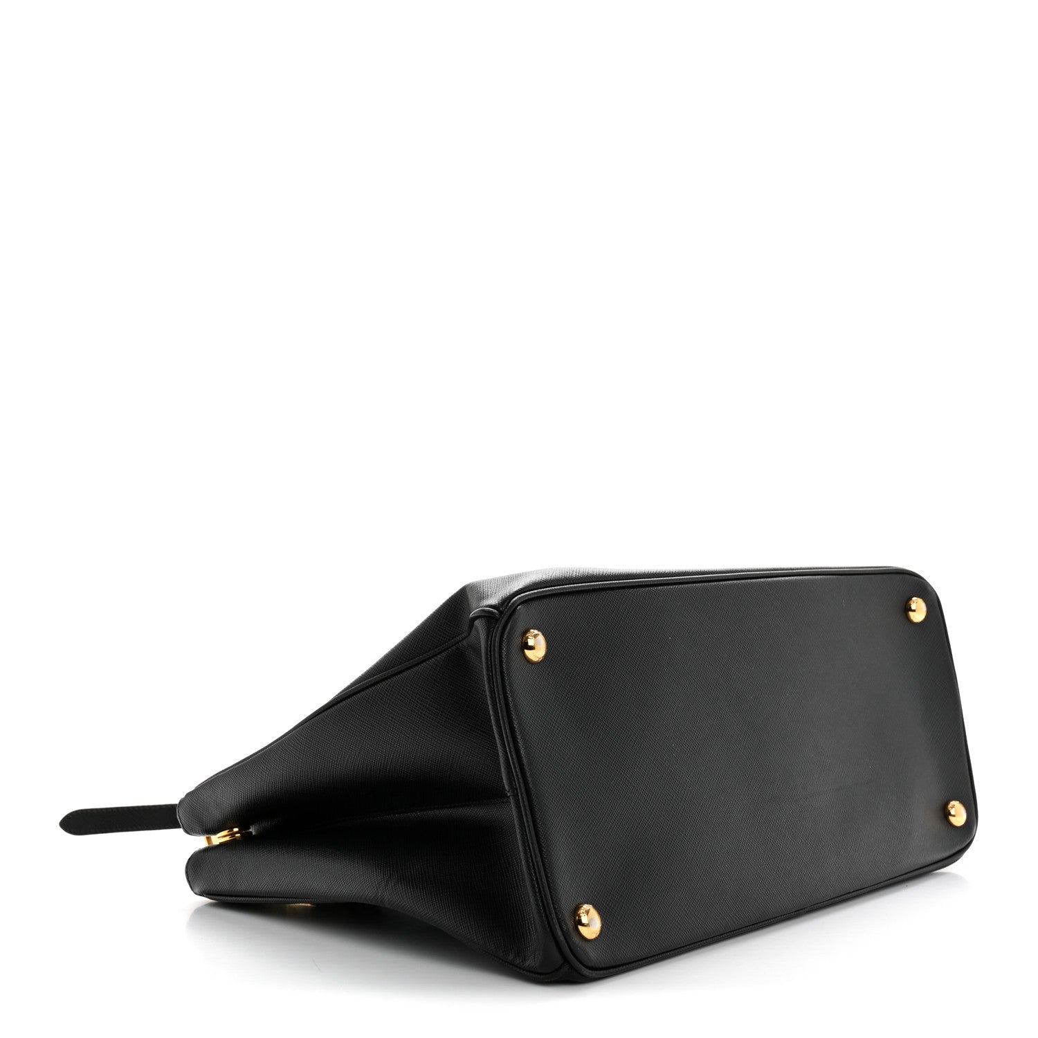 Prada Saffiano Lux Medium Galleria Double Zip Tote Black 1735875