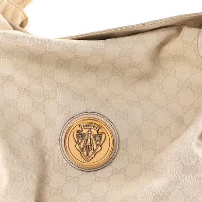 Gucci Monogram Medium Hysteria Tote  Off White 8 of 10