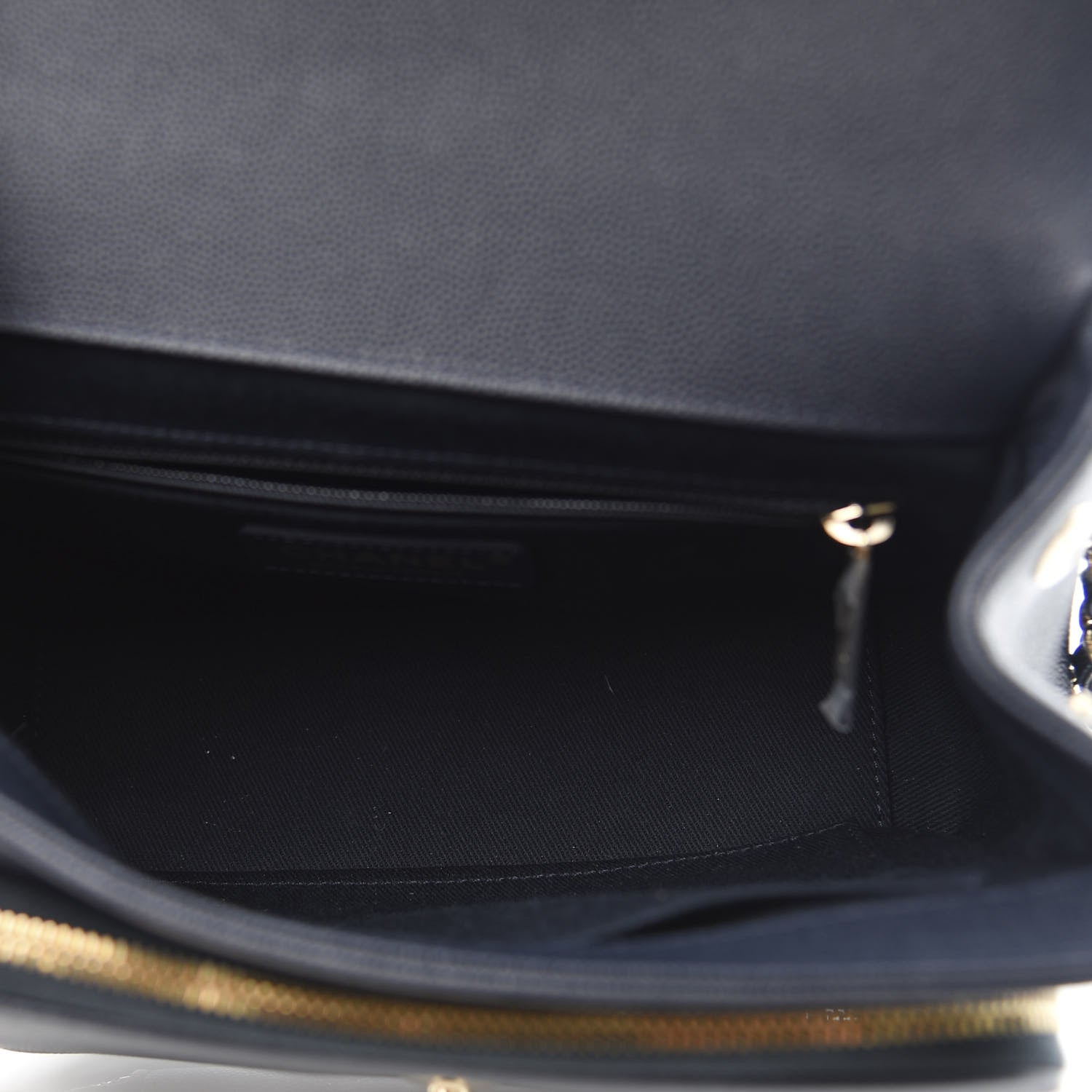 Chanel Caviar Quilted Small Business Affinity Flap Navy 5 of 10