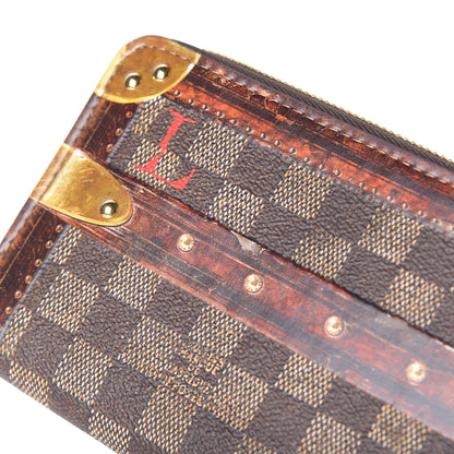 Louis Vuitton Transformed Damier Ebene Time Trunk Zippy Wallet 8 of 8