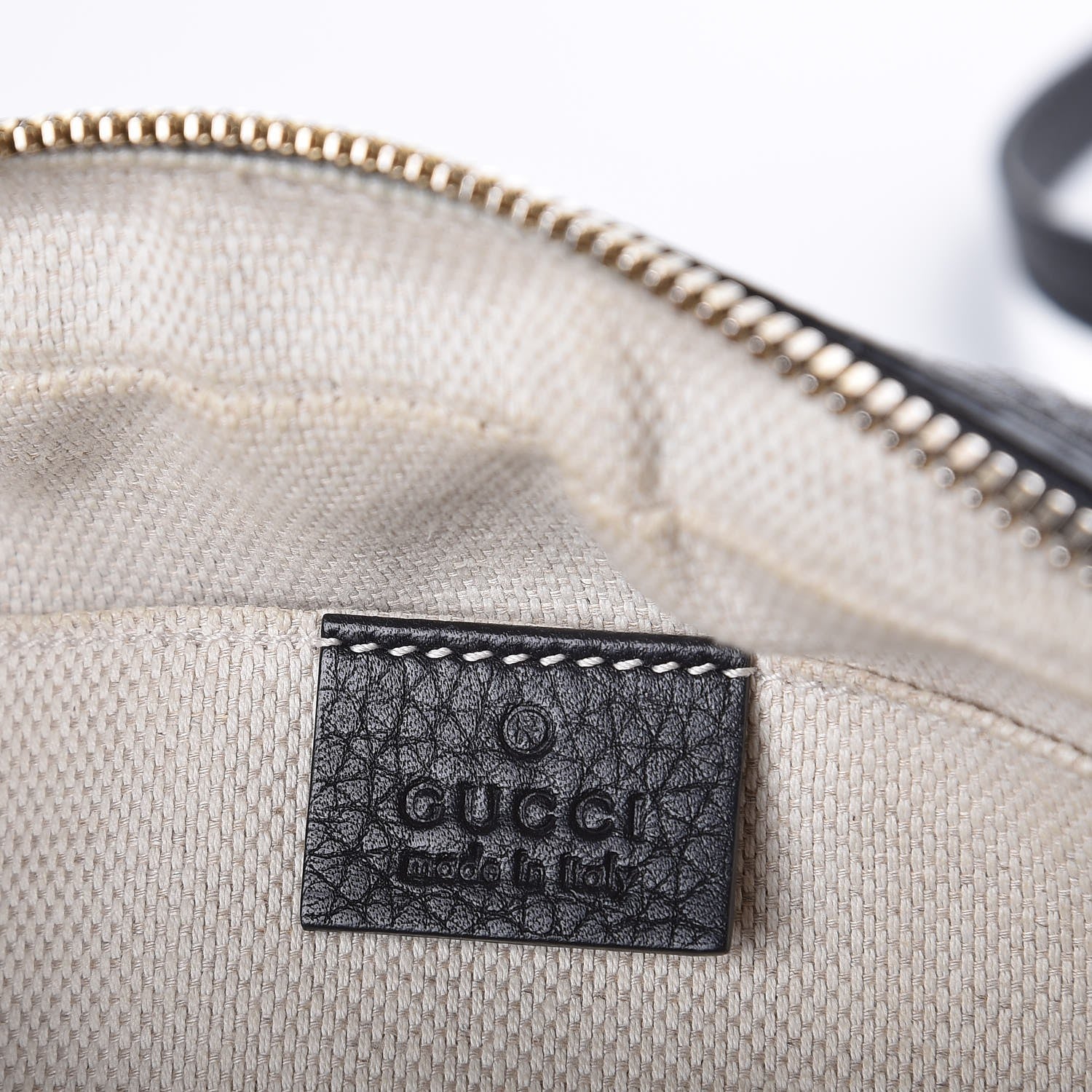 Gucci Pebbled Calfskin Small Soho Disco Bag Black 6 of 7