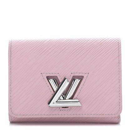 Louis Vuitton Epi Twist Compact Wallet Rose Ballerine 1 of 7