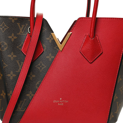 Louis Vuitton Calfskin Monogram Kimono Tote PM Cherry 8 of 10