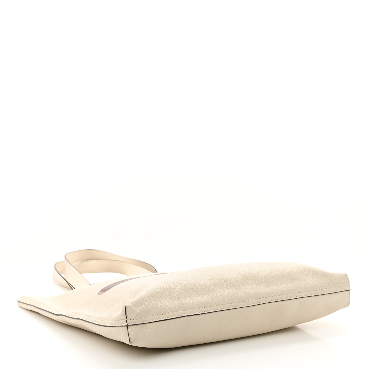 Gucci Calfskin Mens Logo Tote White 4 of 11