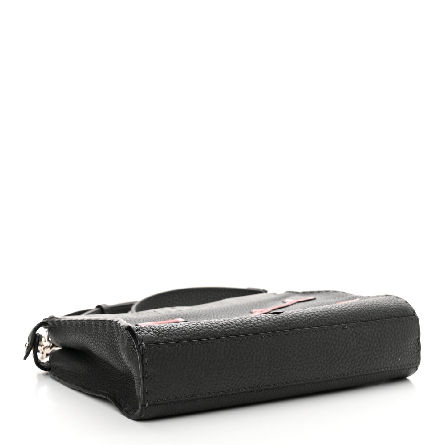 Cuoio Romano Selleria Mini Peekaboo Iconic Fit Satchel Asfalto Multicolor