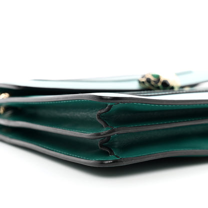 Bulgari Calfskin Serpenti Forever Shoulder Bag Emerald Green 8 of 12