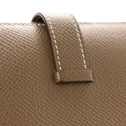 Hermes Epsom Bearn Compact Wallet Etoupe 7 of 10