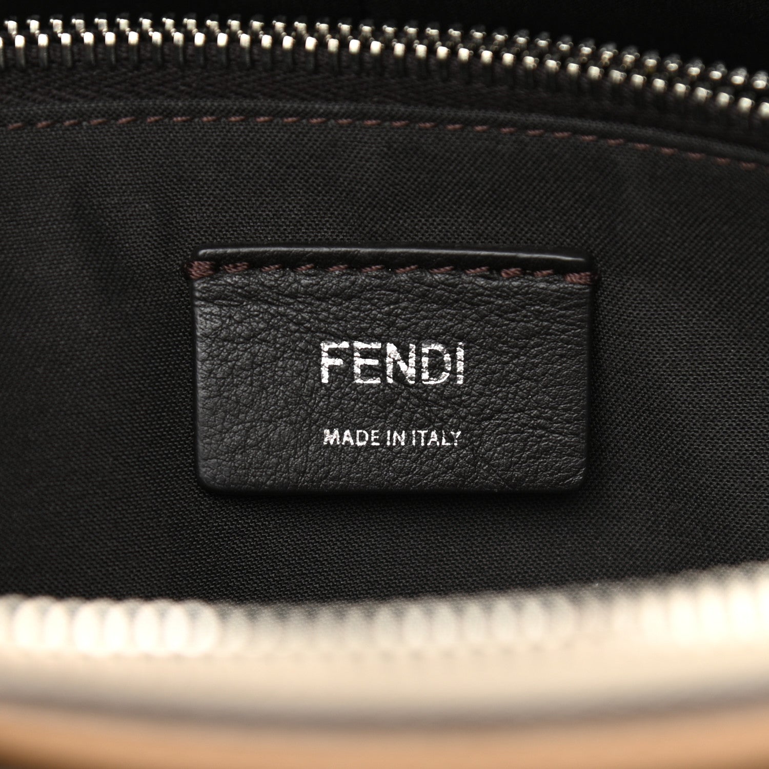 Fendi Vitello Dolce 4 Color Medium By The Way Boston Bag Sand Grano Multicolor 6 of 11