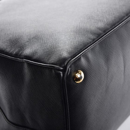 Prada Saffiano Lux Extra Large Galleria Double Zip Tote Black 13 of 14