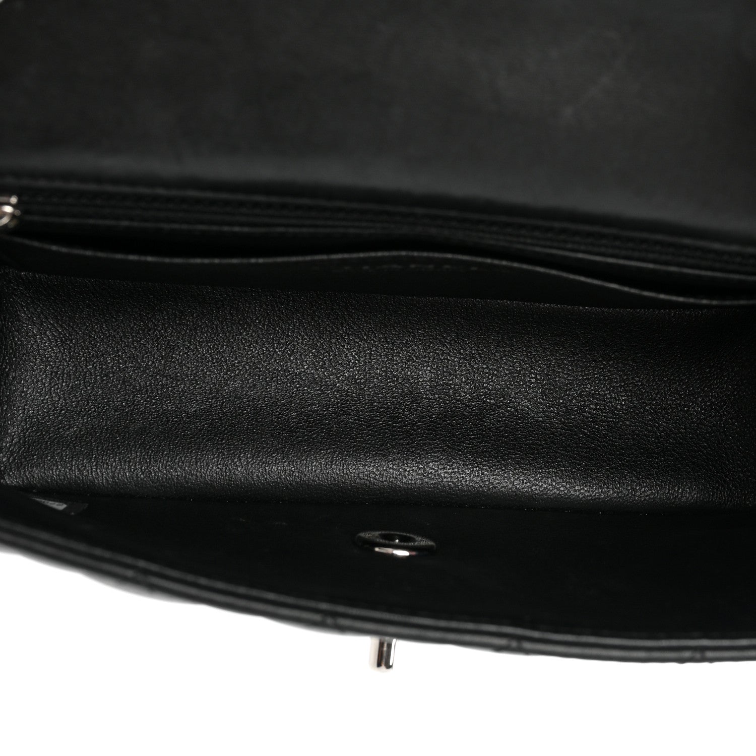 Chanel Lambskin Quilted Mini Rectangular Flap Black 5 of 19