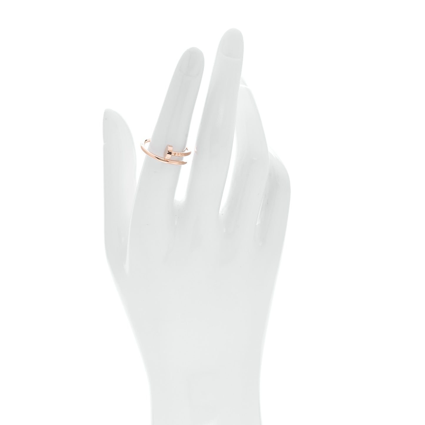 18K Pink Gold Small Juste Un Clou Ring 53 6.25