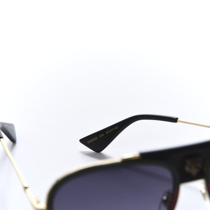 Gucci Web Aviator Sunglasses GG0062S Green Red 5 of 8