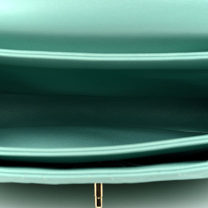 Chanel Lambskin Quilted Medium Trendy CC Flap Dual Handle Bag Light Green 5 of 10