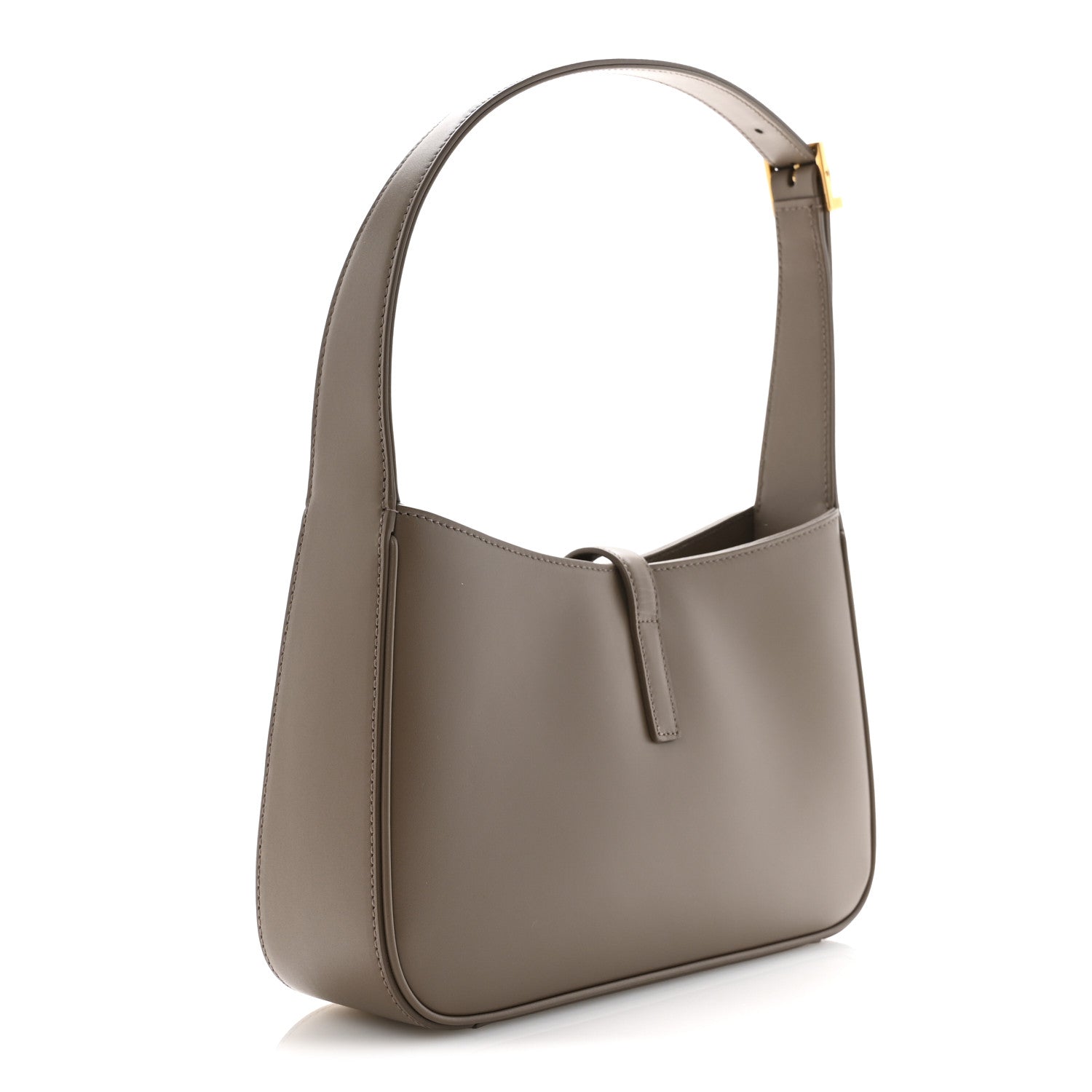 Saint Laurent Smooth Calfskin Le 5 A 7 Hobo Taupe 3 of 12