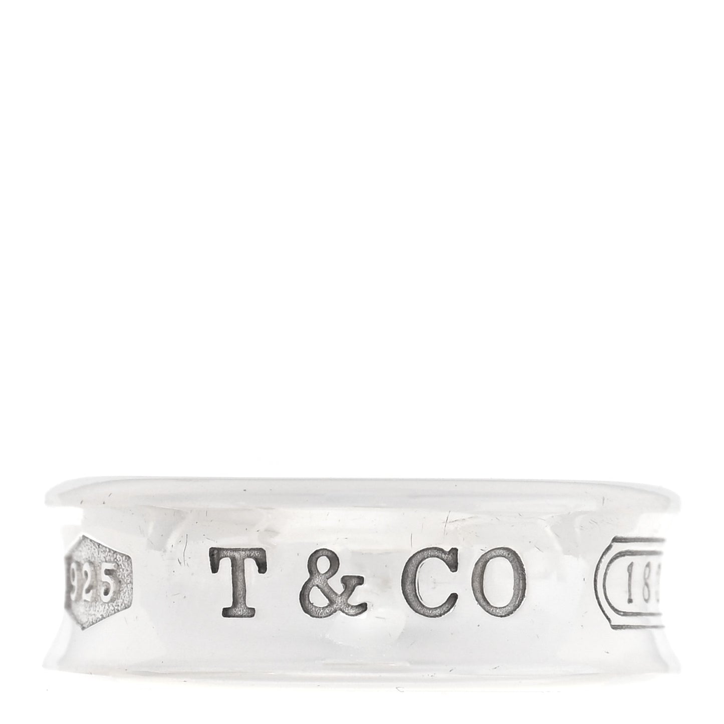 Sterling Silver 1837 Band Ring 53 6.25