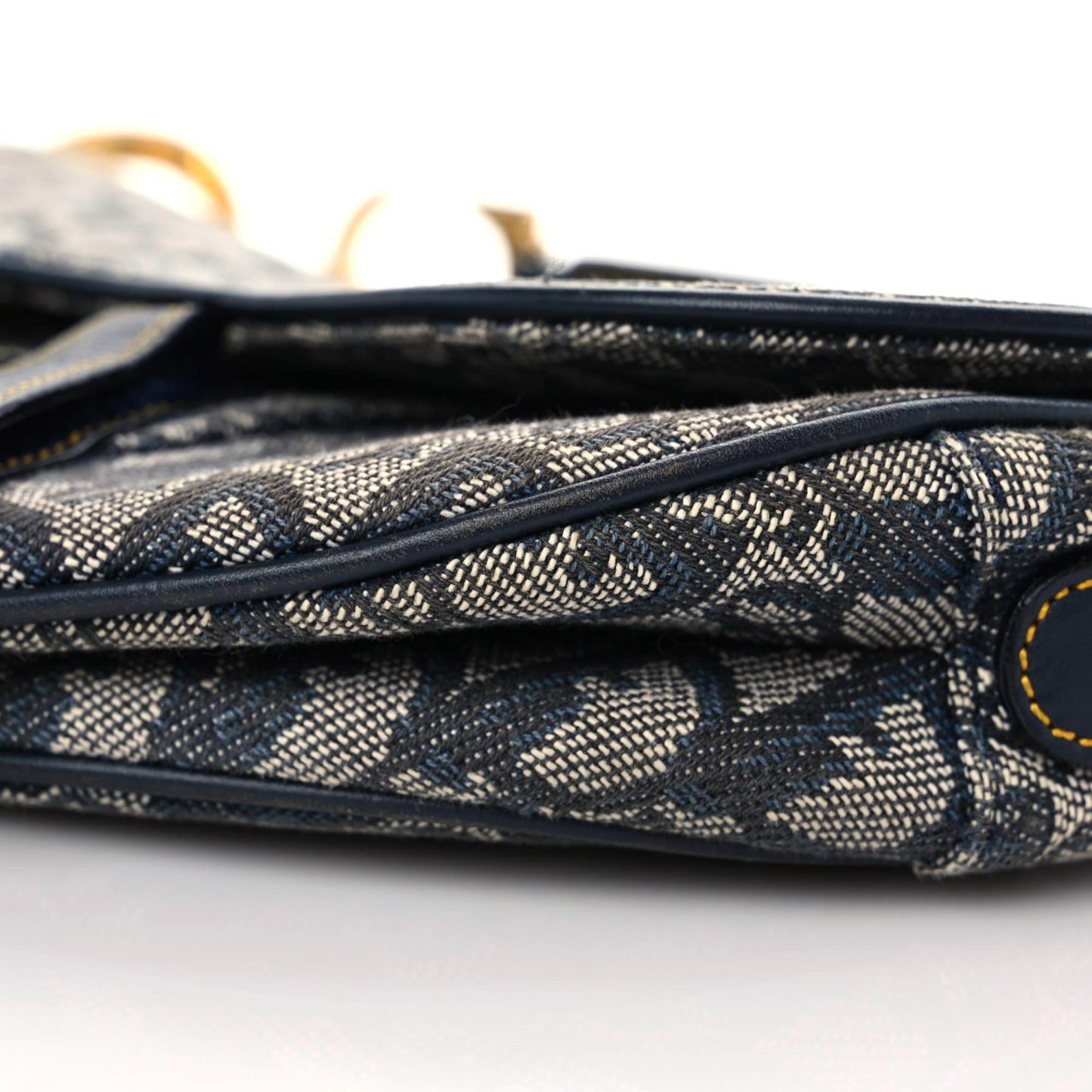 Monogram Saddle Bag Blue