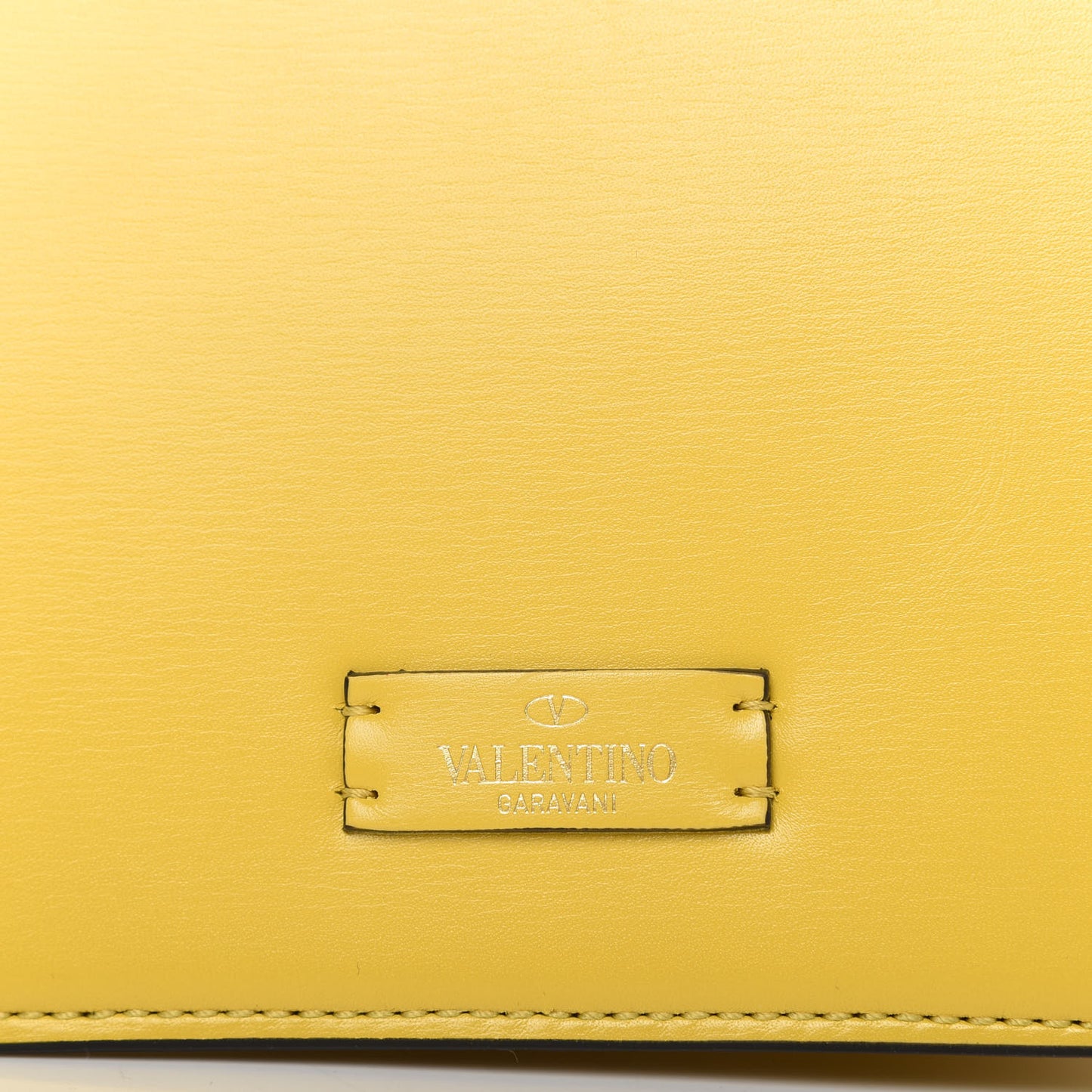 Smooth Calfskin Small VSling Shoulder Bag Senape