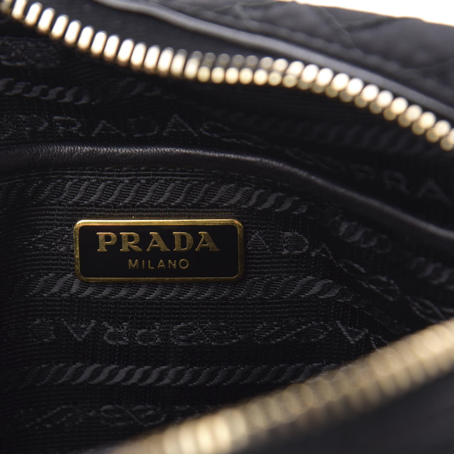 Prada Nylon Tessuto Impuntu Quilted Flap Black 6 of 9