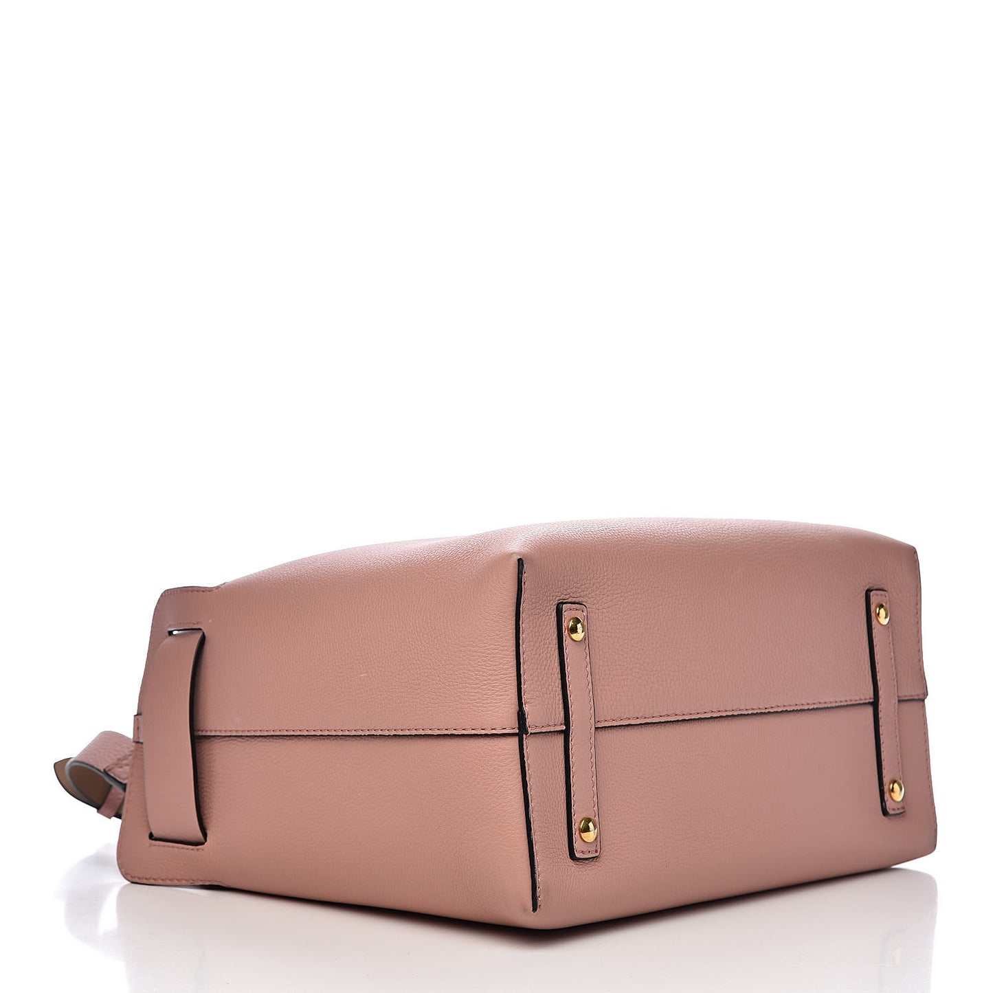 Soft Grain Calfskin Medium Belt Bag Ash Rose