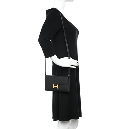 Hermes Epsom Constance Wallet To Go Black 2 of 11
