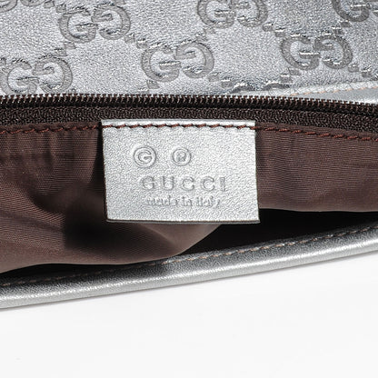 Gucci Guccissima Large Tote Silver 5 of 10