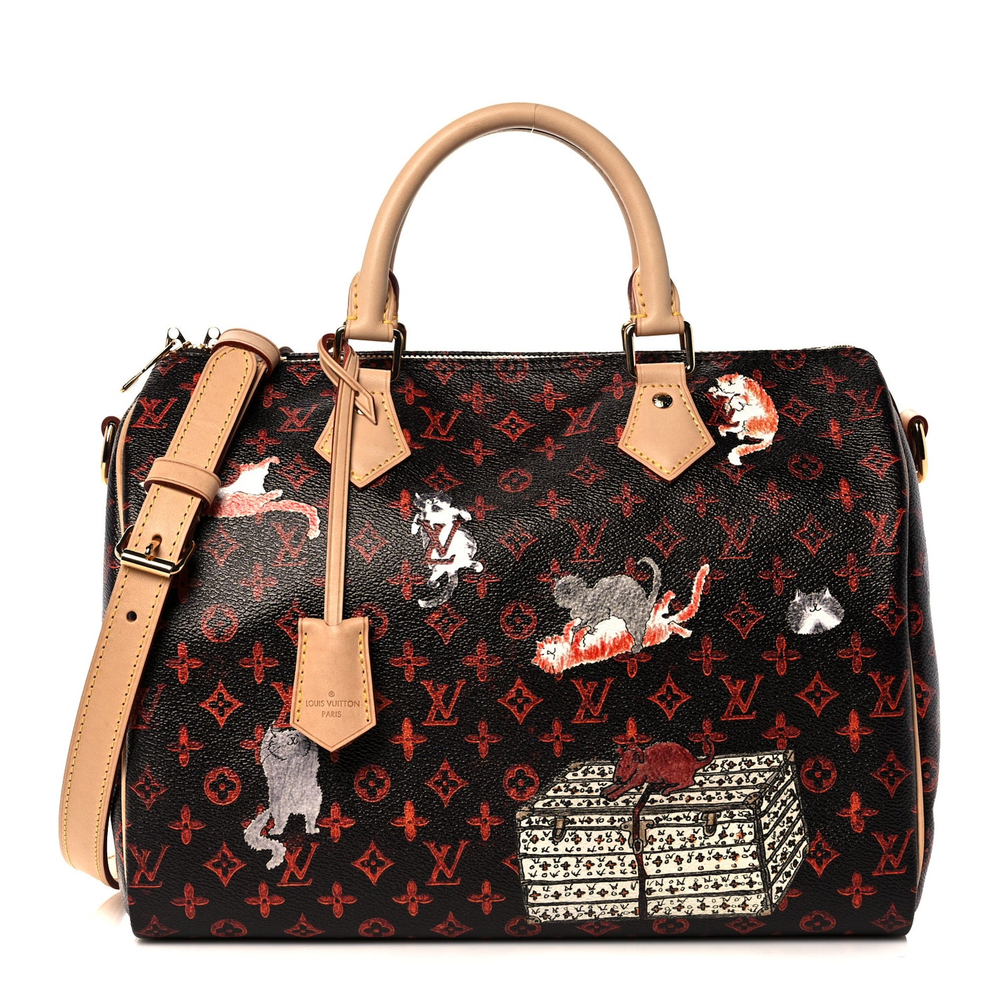 Catogram Speedy Bandouliere 30 Marron