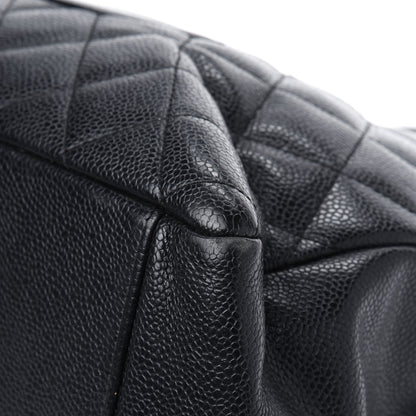 Chanel Caviar Quilted Grand Shopping Tote GST Black 15 of 28
