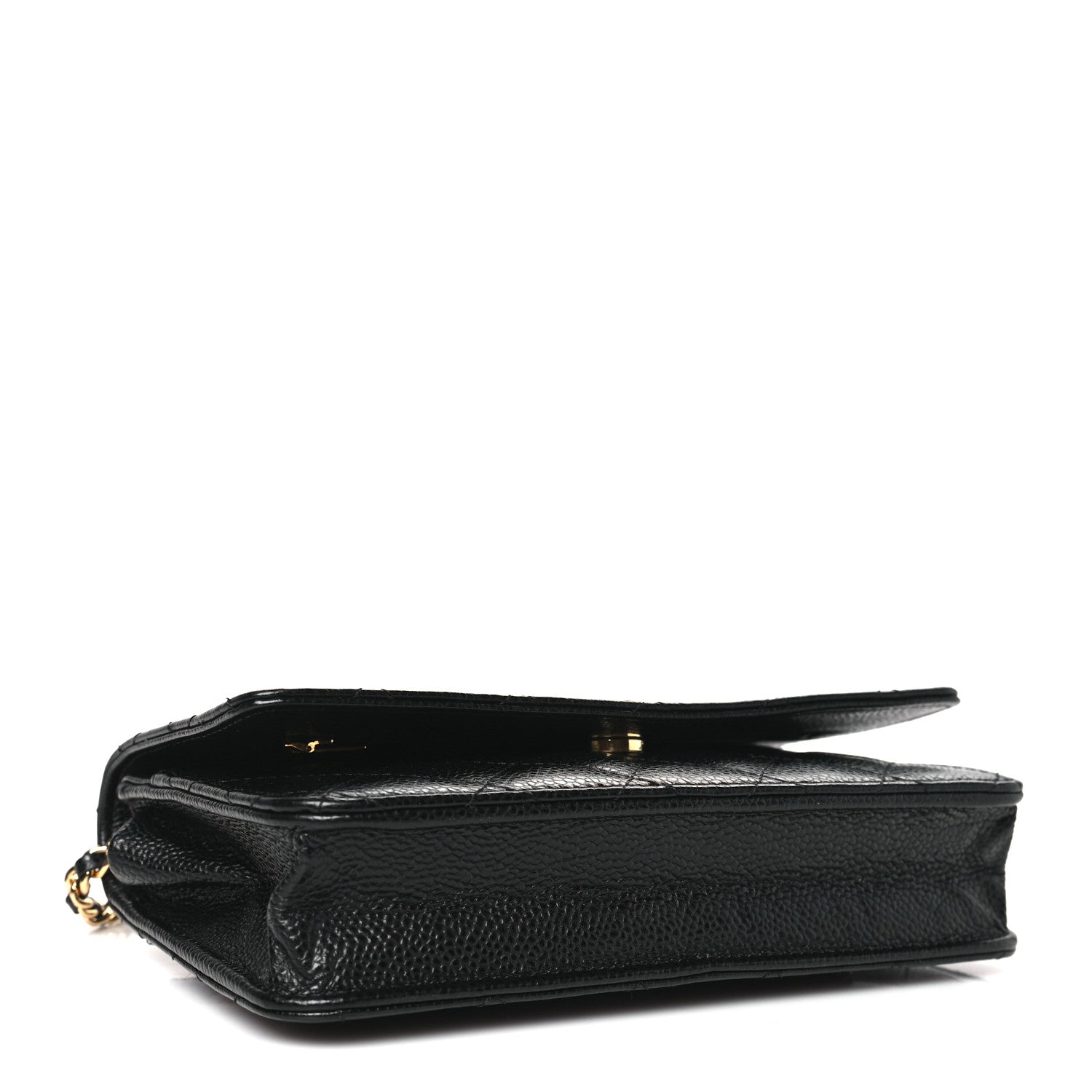 Chanel Caviar Quilted Wallet on Chain WOC Black 4 of 10