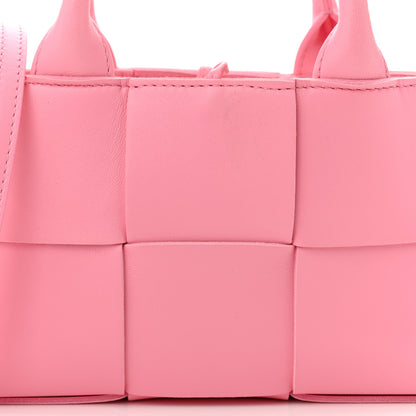 Bottega Veneta Lambskin Maxi Intreccio Candy Arco Tote Ribbon 8 of 10