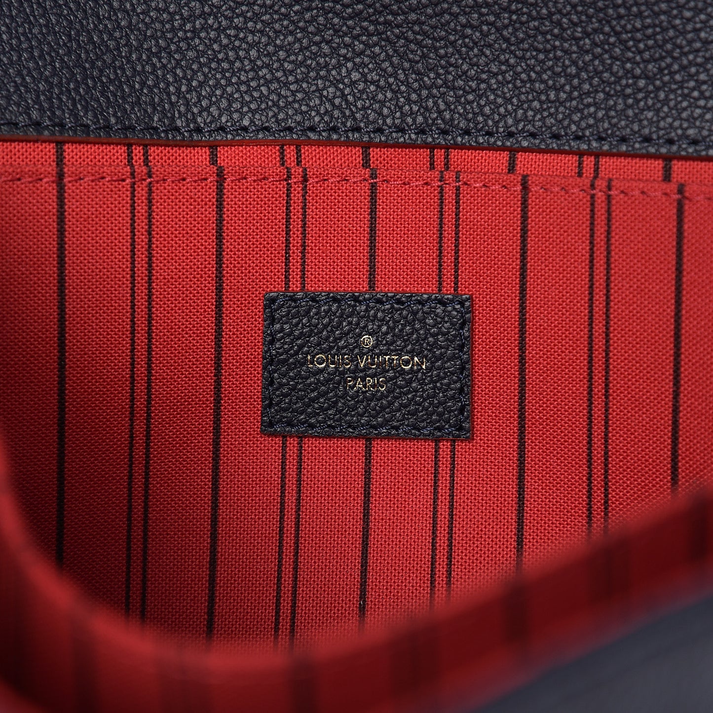 Empreinte Pochette Metis Marine Rouge