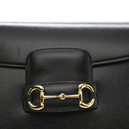 Gucci Azalea Calfskin Horsebit 1955 Shoulder Bag Black 12 of 12