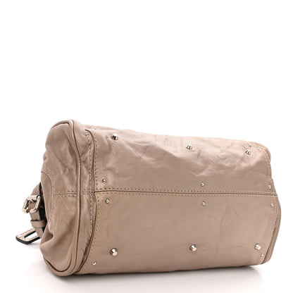 Chloe Metallic Calfskin Medium Paddington Satchel Argent 4 of 10