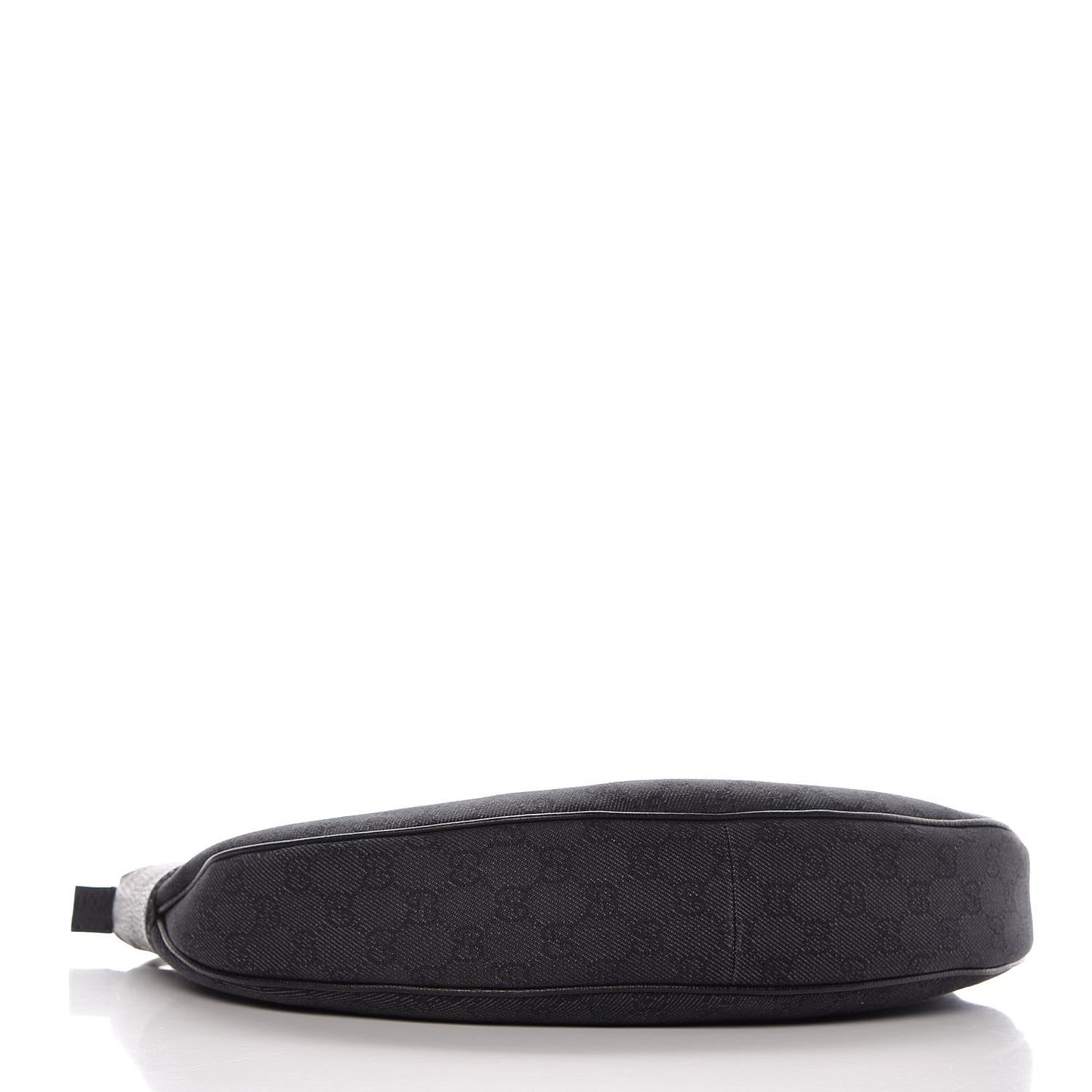 Monogram Half Moon Hobo Black