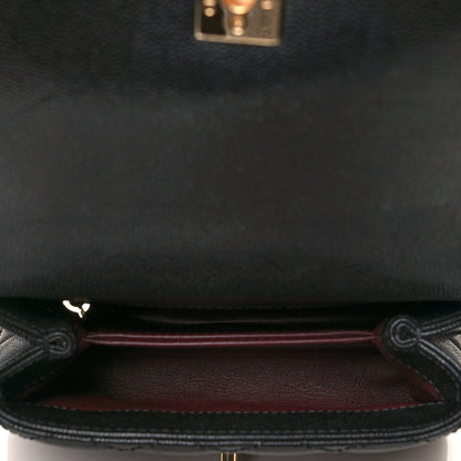 Chanel Caviar Quilted Extra Mini Coco Handle Flap Black 5 of 11