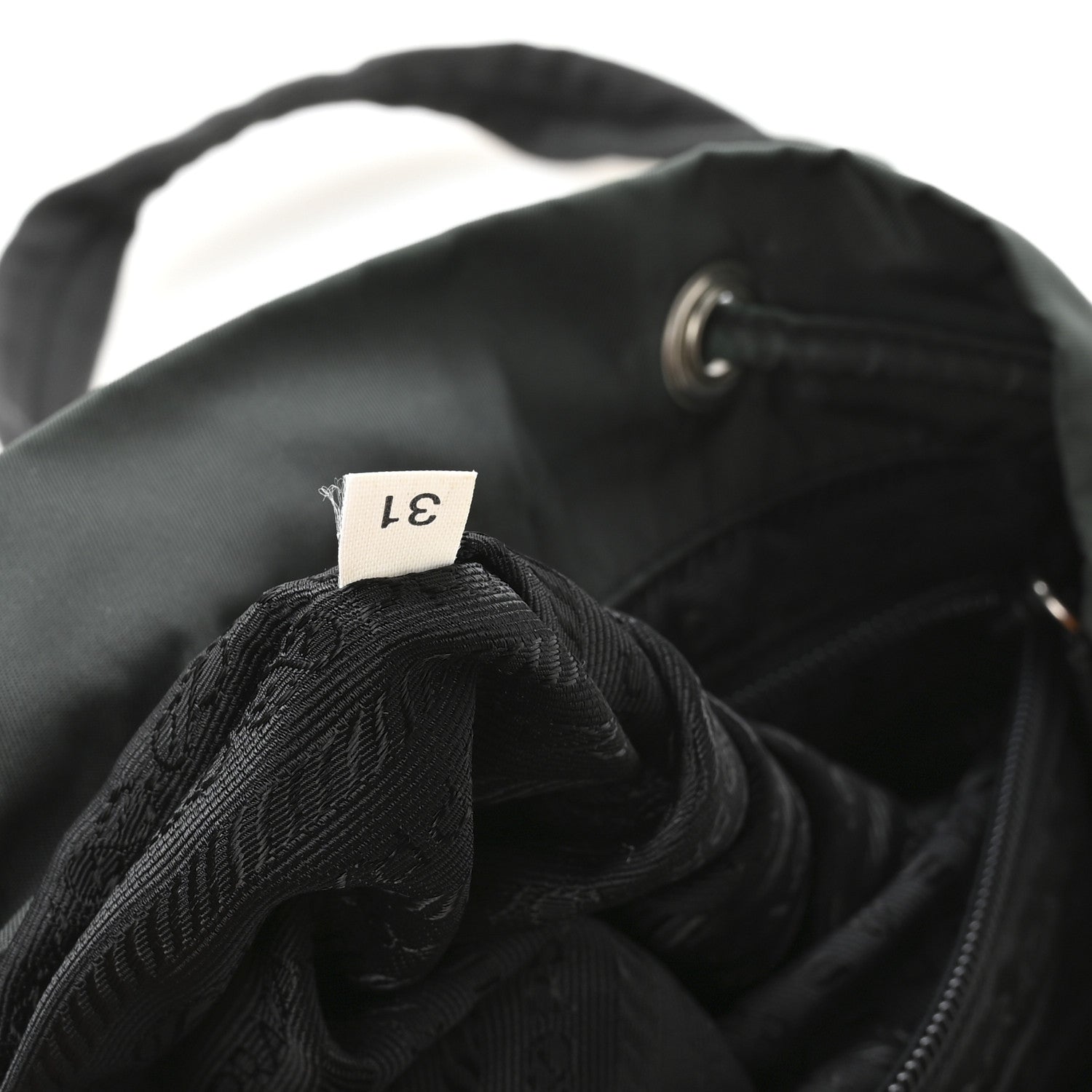 Prada Nylon Vela Medium Backpack Green 7 of 10