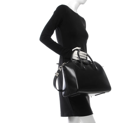 Givenchy Shiny Lord Calfskin Medium Antigona Black 2 of 8