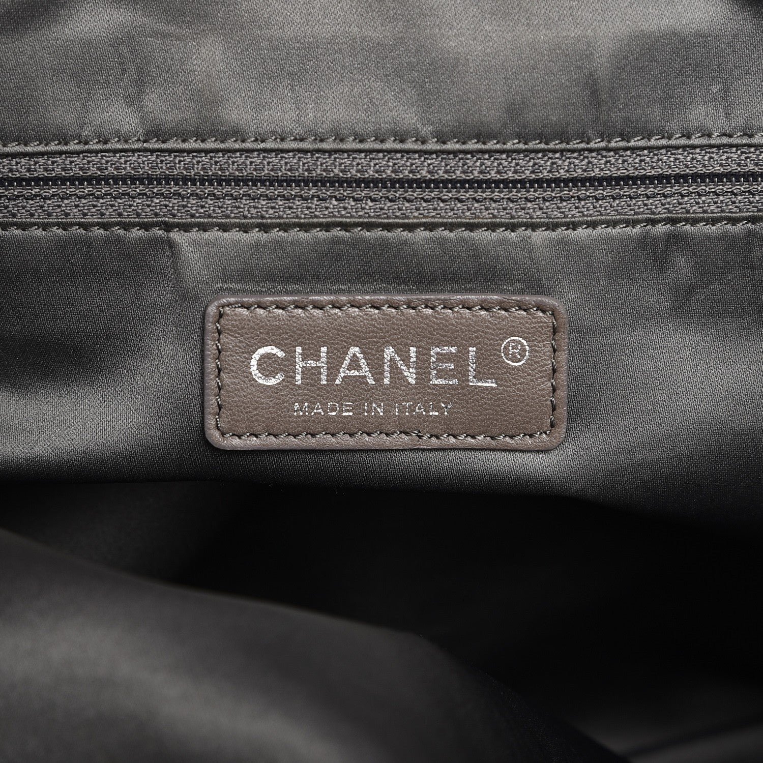 Chanel Lambskin Square Stitched Lax Accordion Shoulder Bag Black 8 of 12
