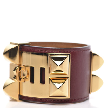 Hermes Box Collier de Chien CDC Bracelet S Rouge H 3 of 7