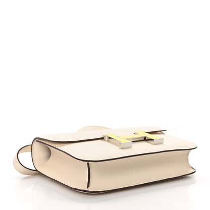 Hermes Epsom Enamel Constance 1-24 Nata Jaune Citron 5 of 11