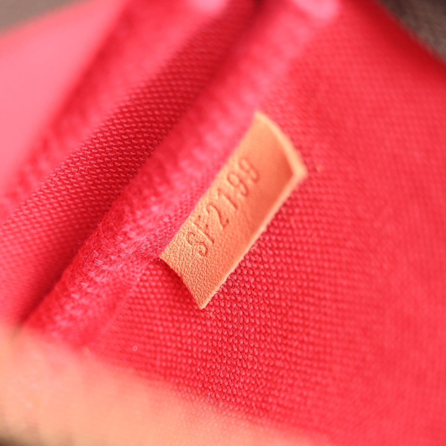 Monogram 2019 Christmas Animation Mini Courchevel Pochette Accessories Fuchsia