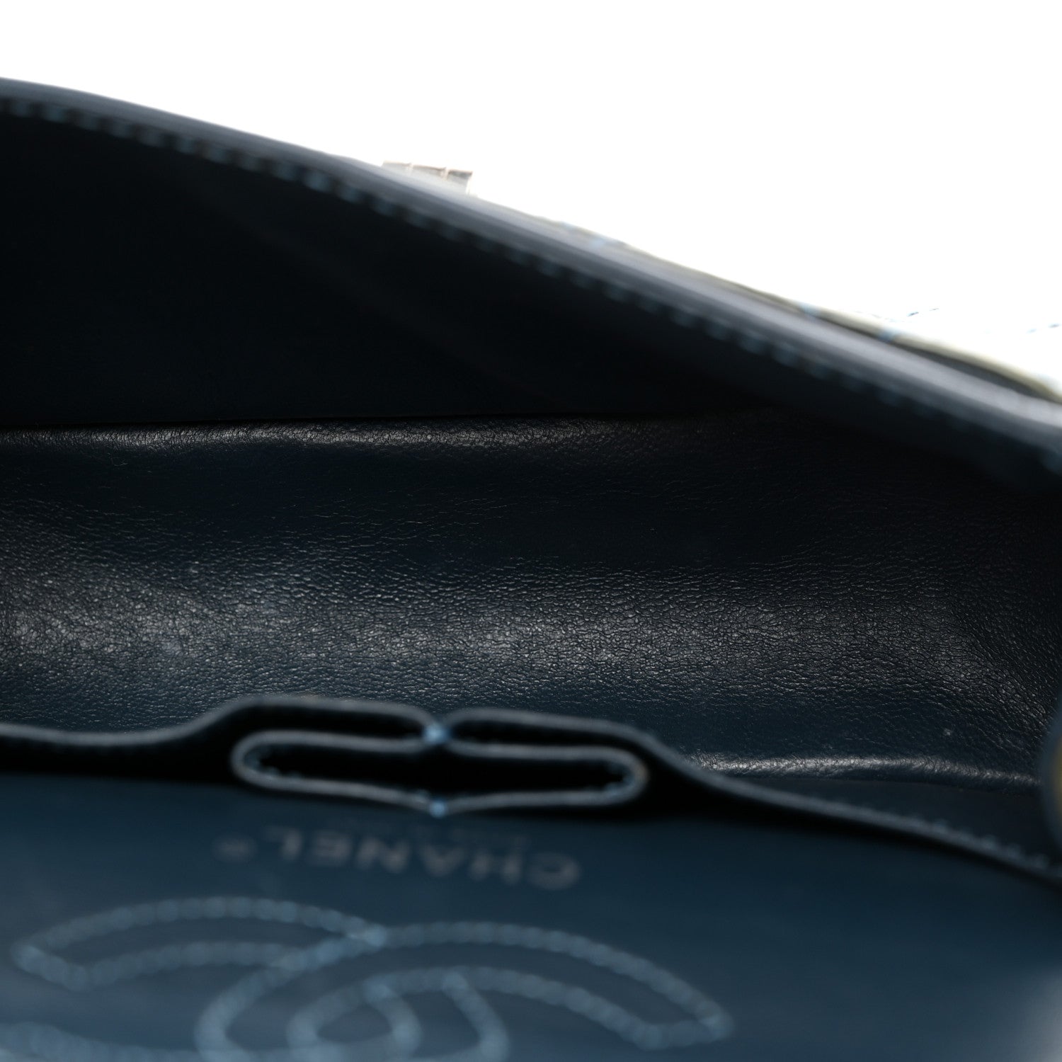 Chanel Patent 2.55 Reissue Flap 224 Blue 5 of 10