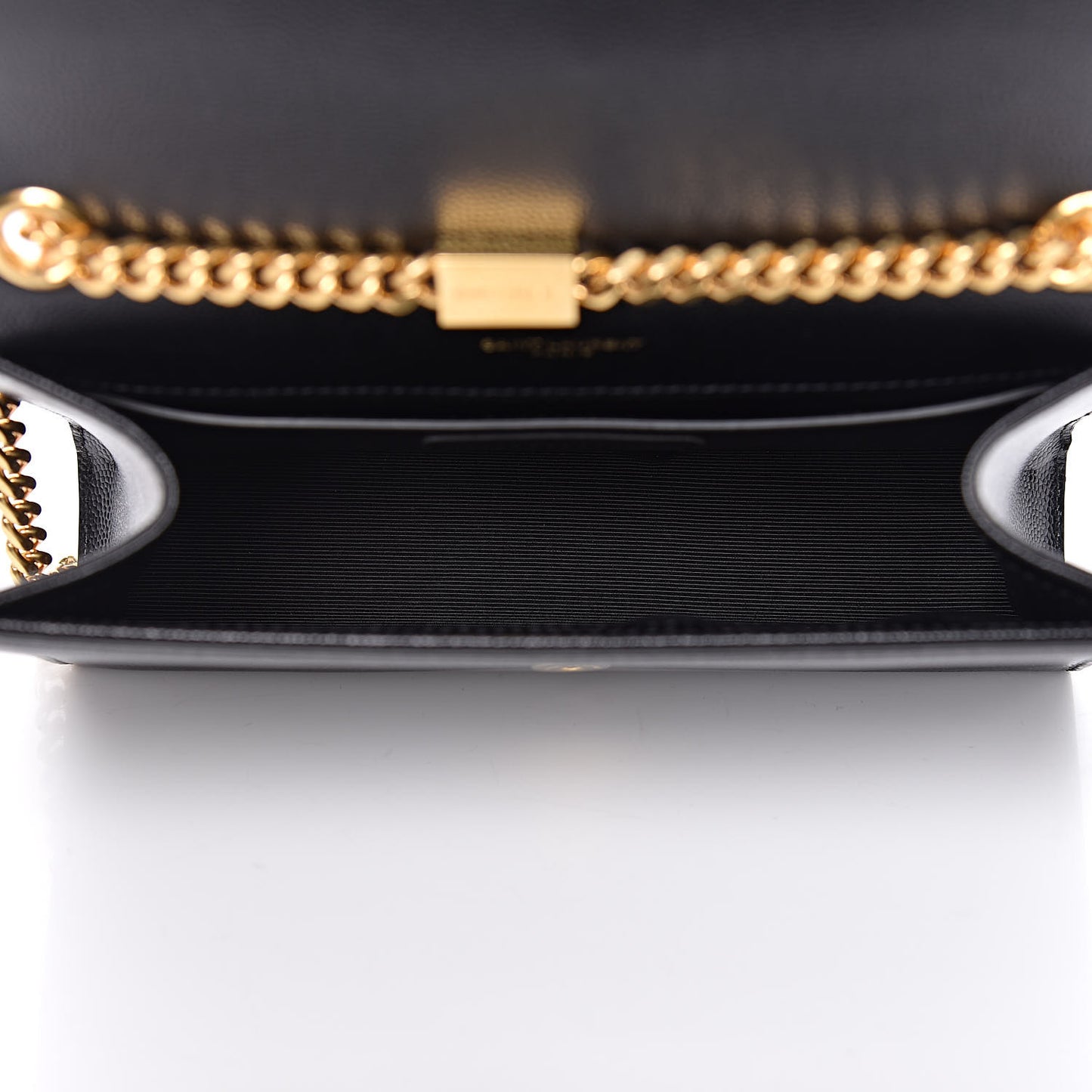 Grain De Poudre Small Monogram Kate Satchel Black