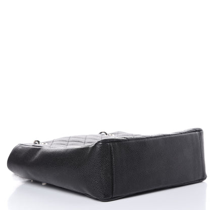 Chanel Caviar Quilted Petit Shopping Tote PST Black 4 of 14