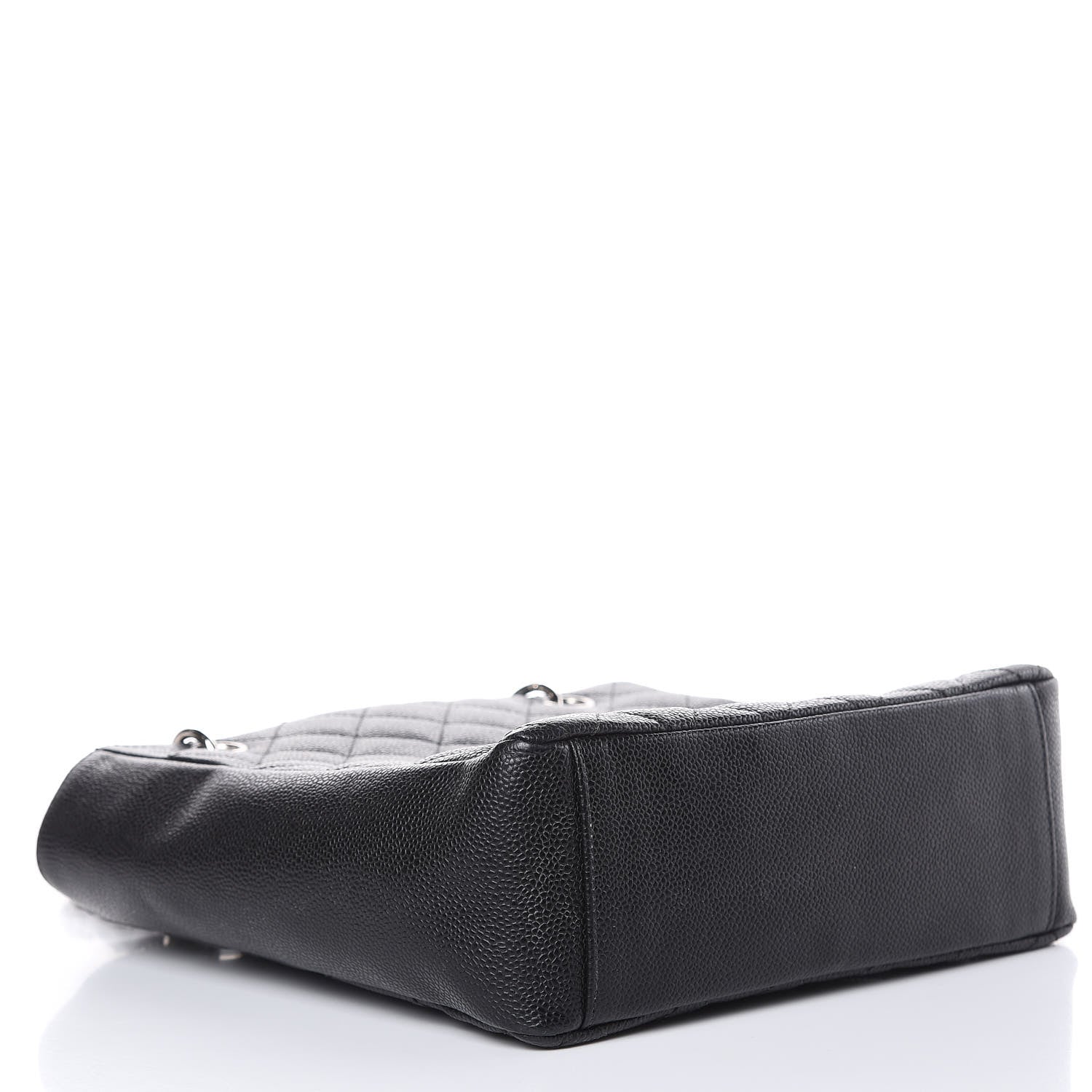 Chanel Caviar Quilted Petit Shopping Tote PST Black 4 of 15