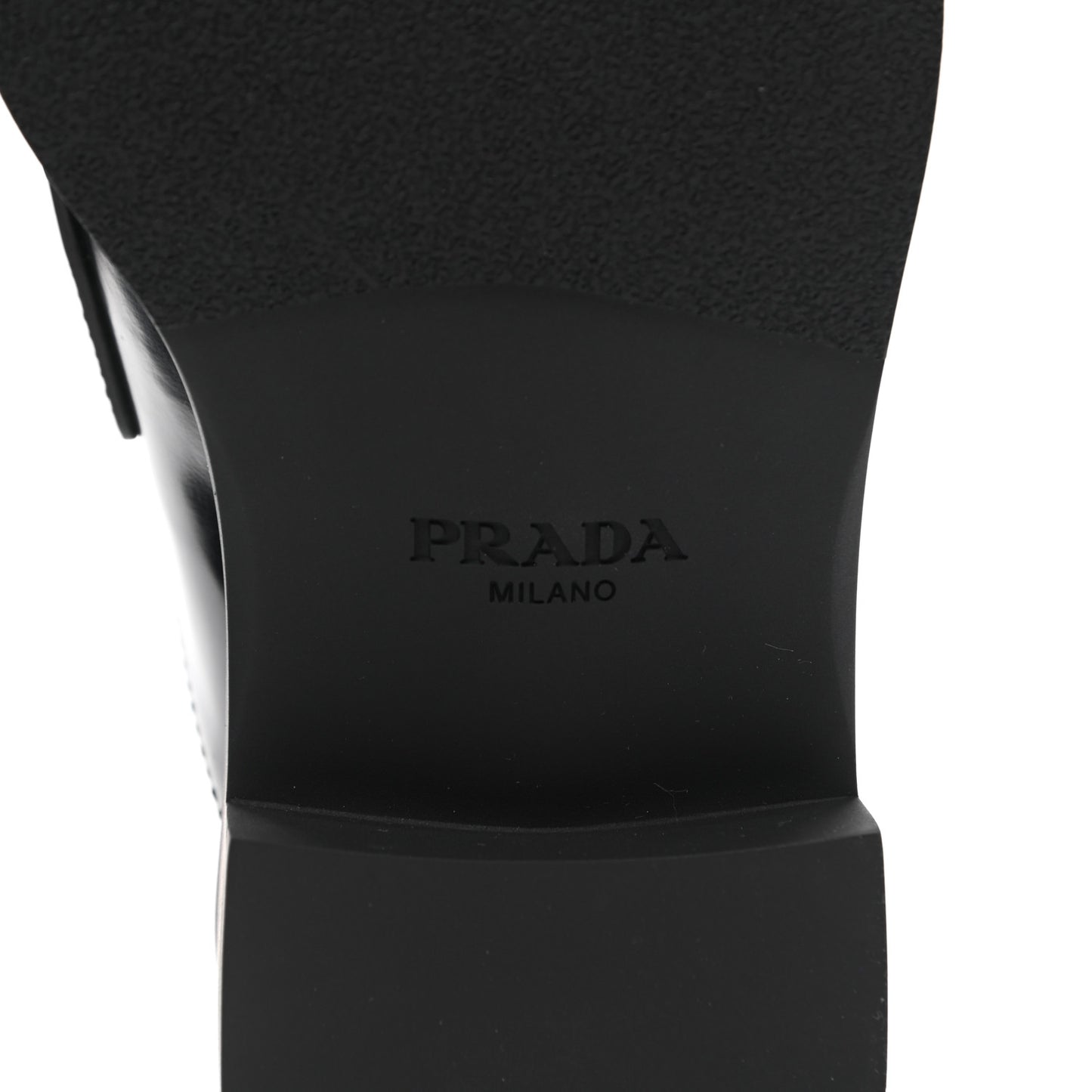 Spazzolato Triangle 40mm Loafer Mules 38 Black