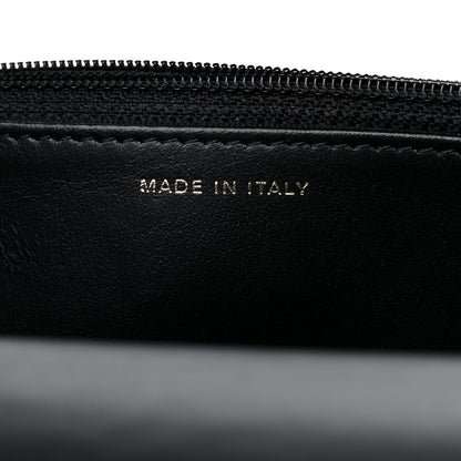 Chanel Tweed Quilted Chanel 19 Wallet On Chain WOC Black White 7 of 11