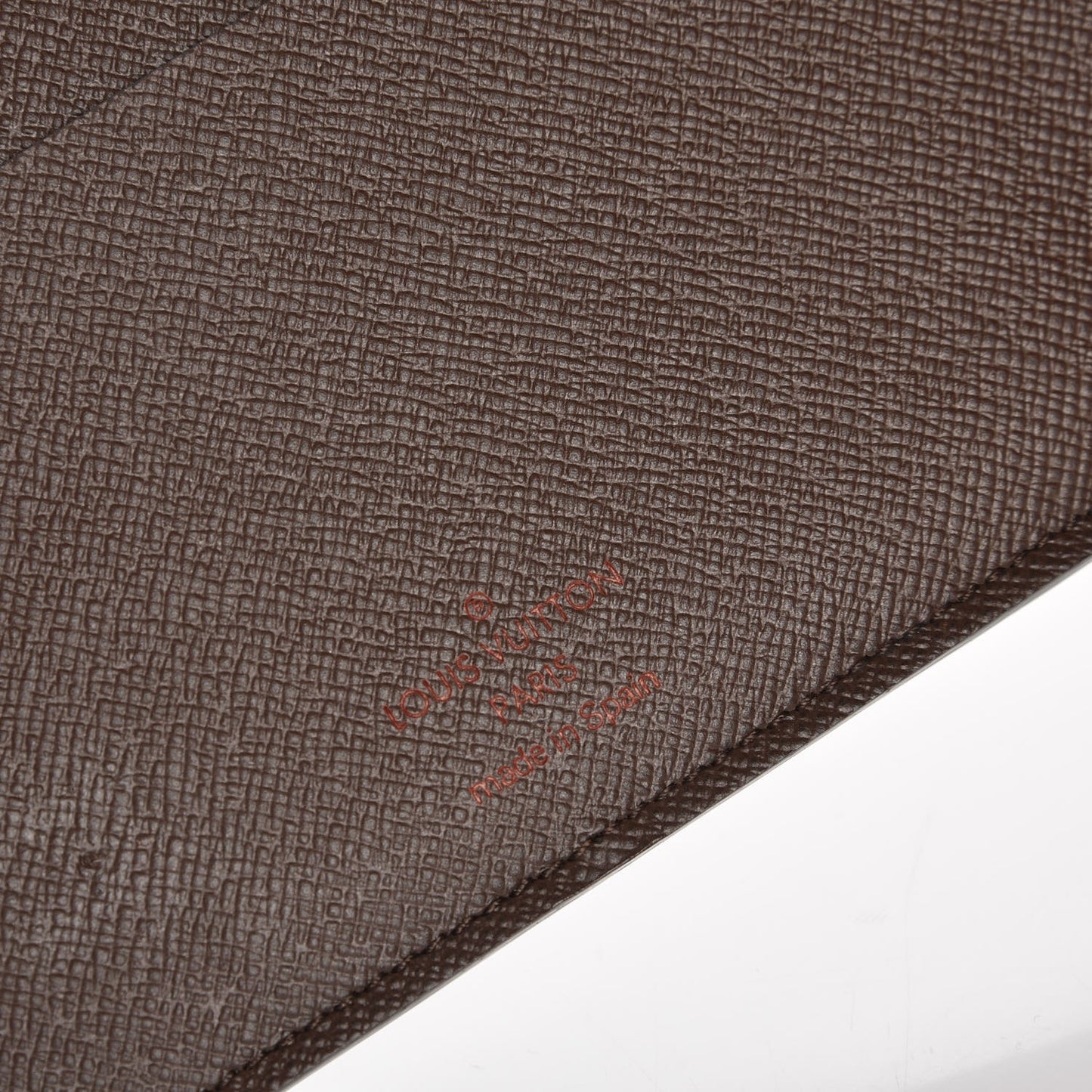 Damier Ebene Desk Agenda Cover