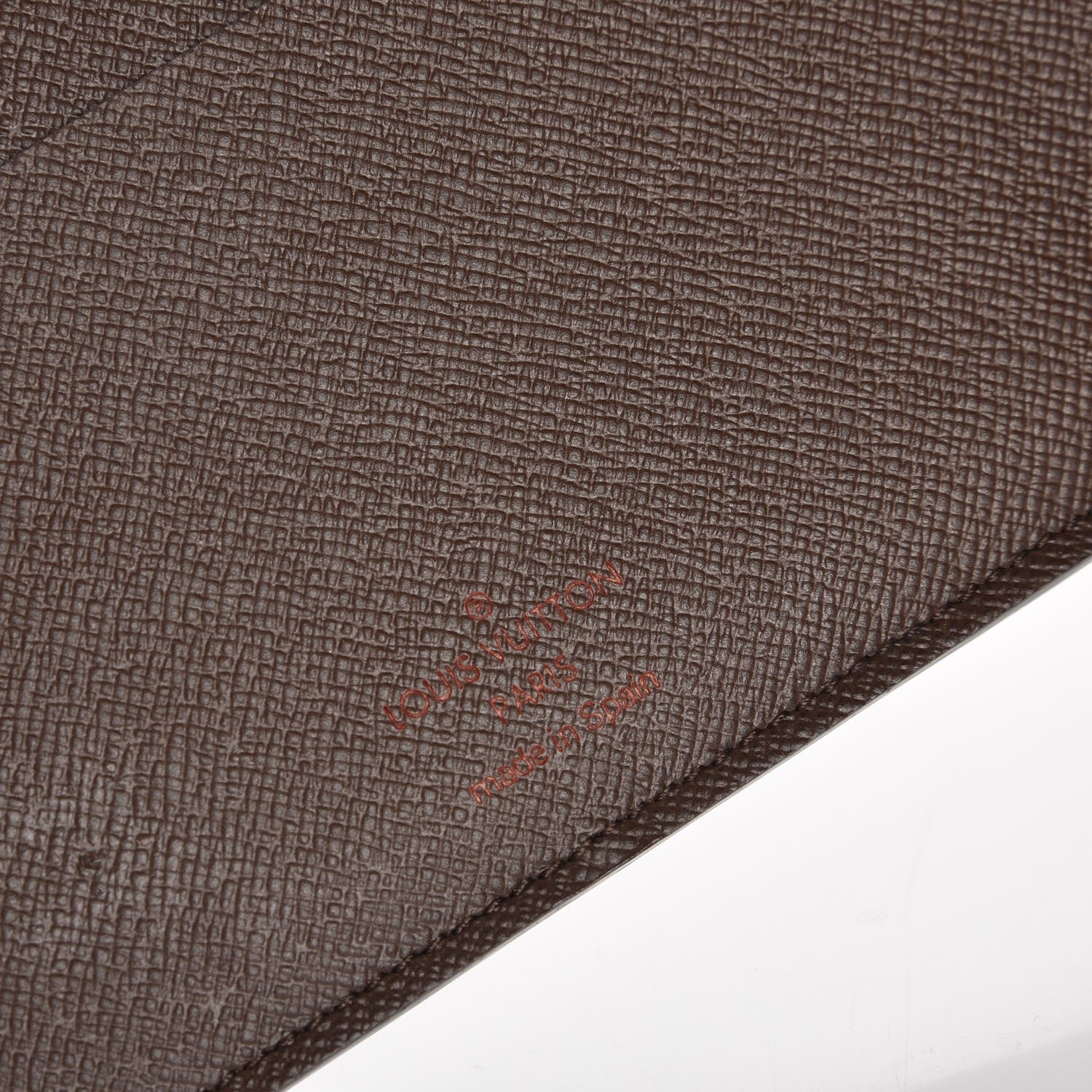 Louis Vuitton Damier Ebene Desk Agenda Cover 6 of 6