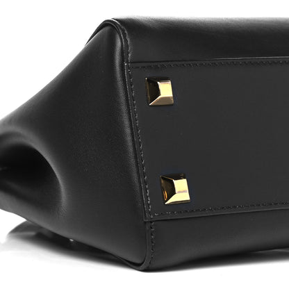 Fendi Nappa Studded Mini Peekaboo Iconic Satchel Black 7 of 8