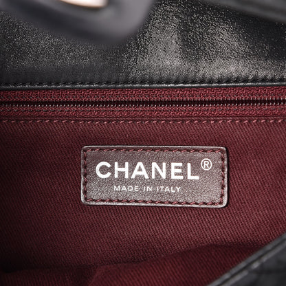 Chanel Iridescent Calfskin Medium In The Mix Flap Black 7 of 9